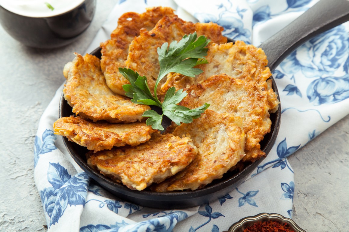 Frische Kartoffelpuffer