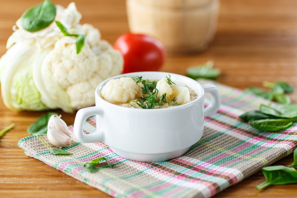 Blumenkohlsuppe