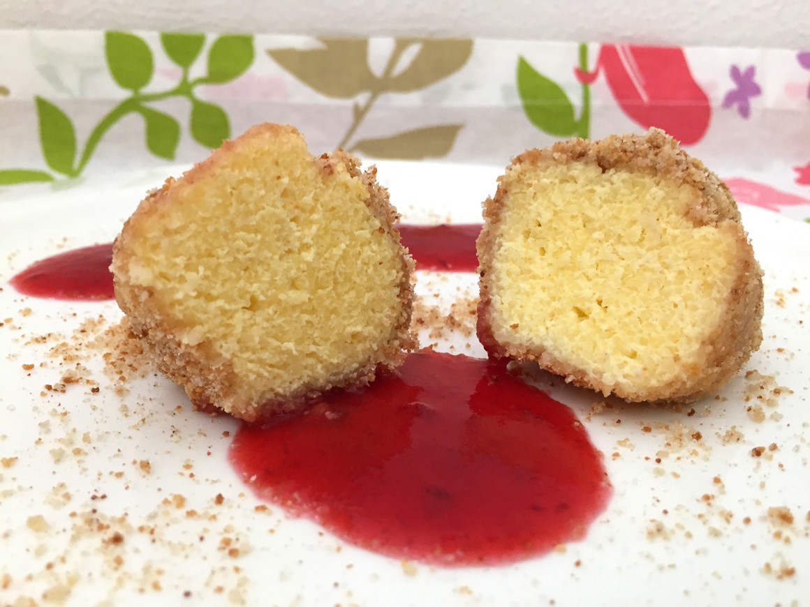 Süße Nockerln mit Quark und Grieß
