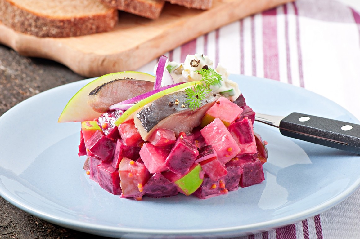 Roter Hering Salat