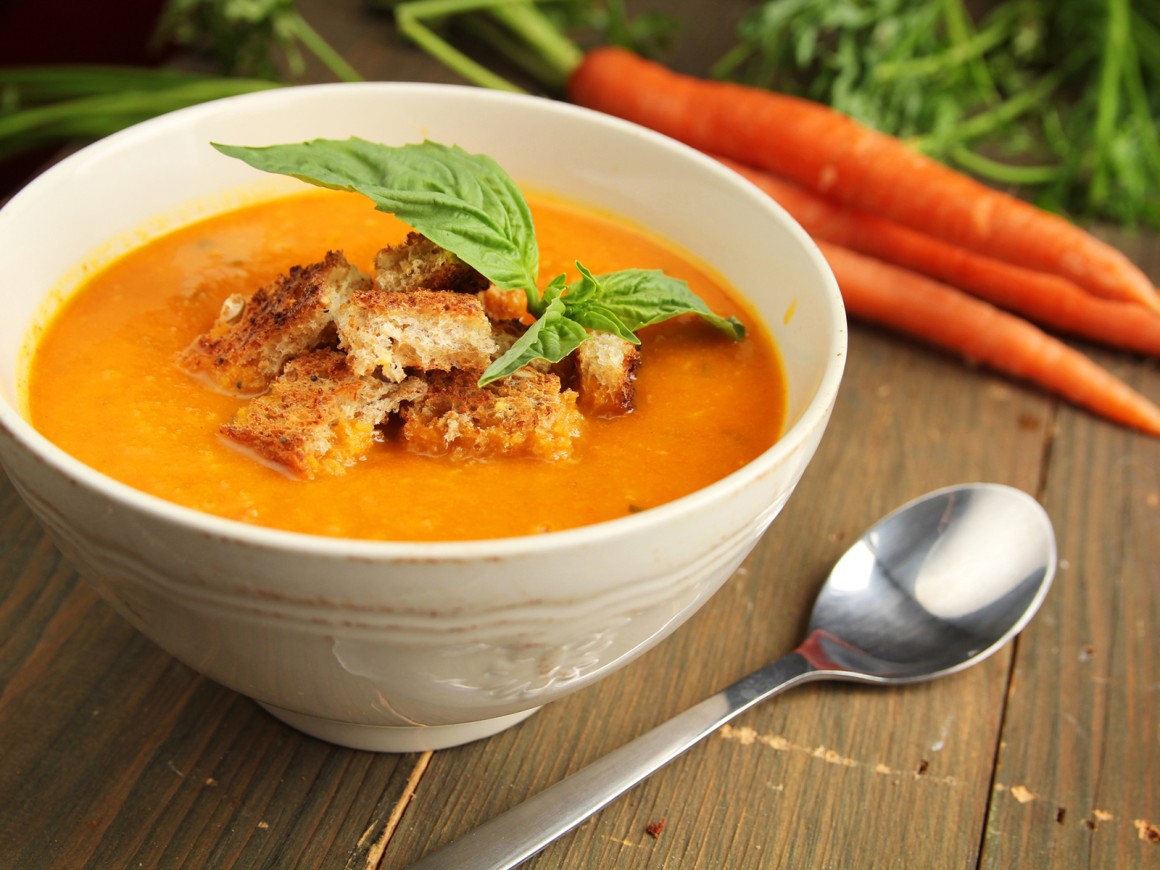 Möhren-Kurkuma-Suppe