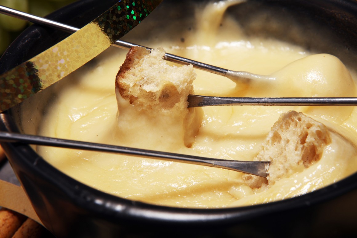 Käse-Bier-Fondue