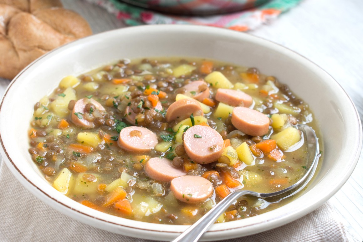 Thüringer Linsensuppe