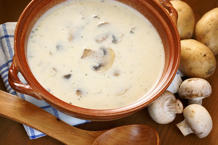 Champignonsuppe