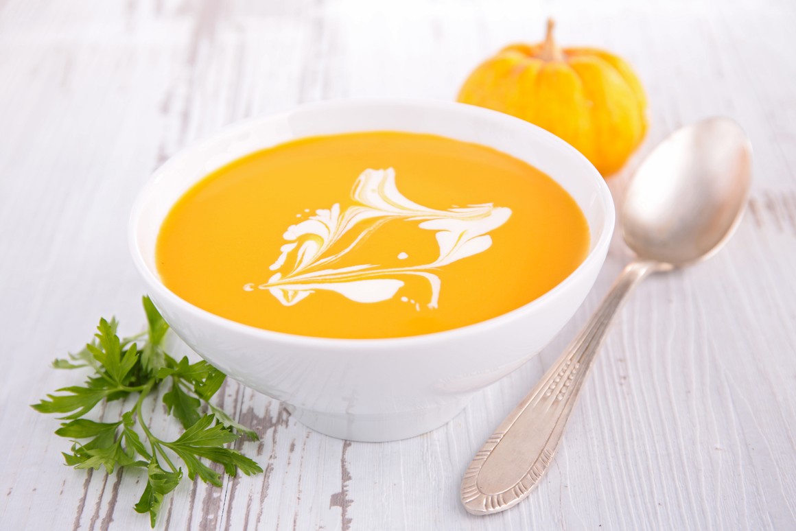 Kürbiscremesuppe