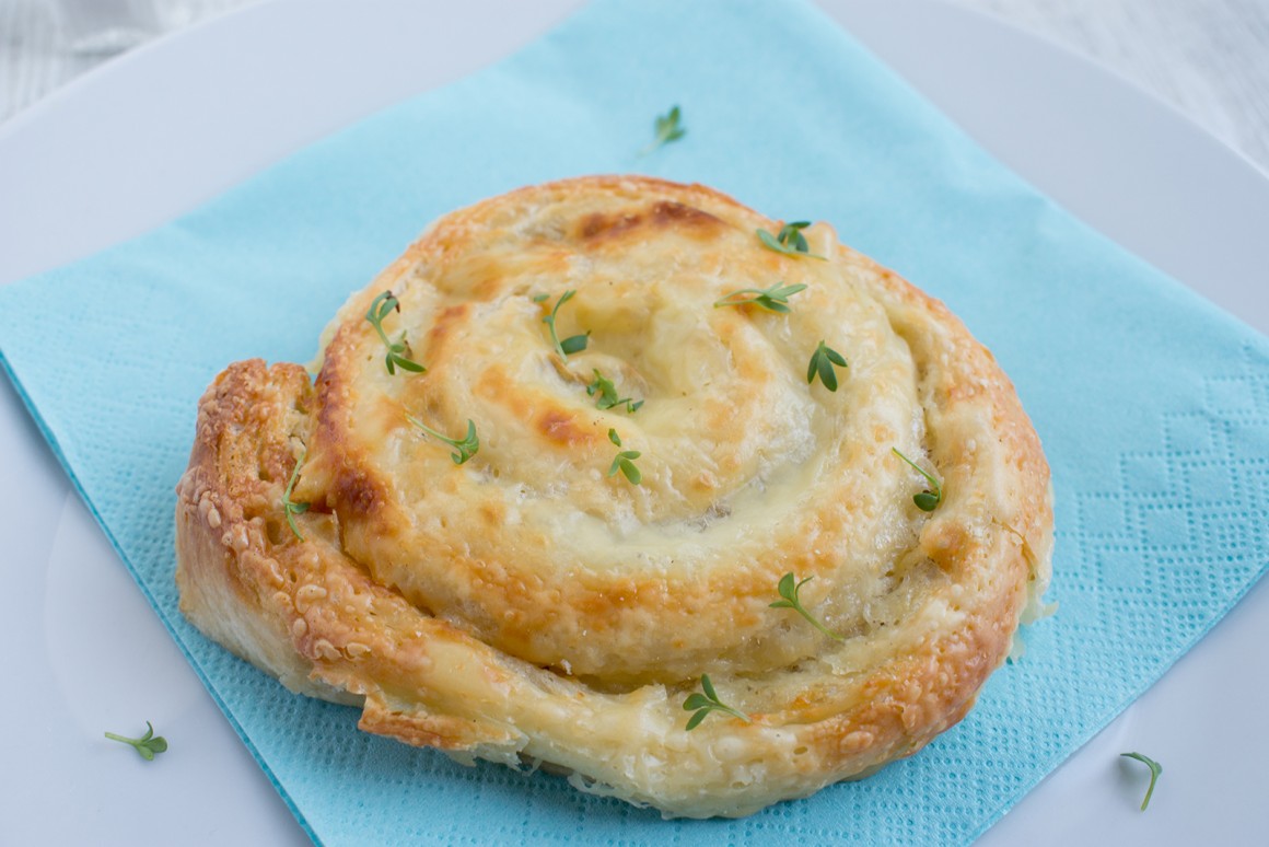 Käse-Schnecken - Rezept