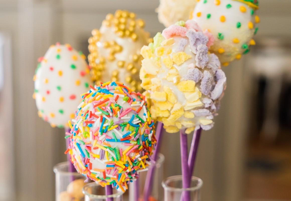 Cake Pops als Osterei
