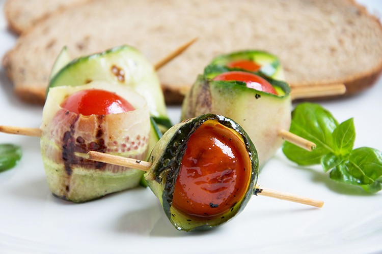 Tomaten-Gurken-Sticks