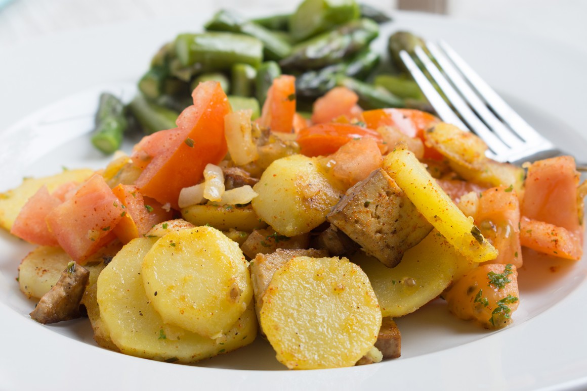 Vegane Gewürz-Bratkartoffeln