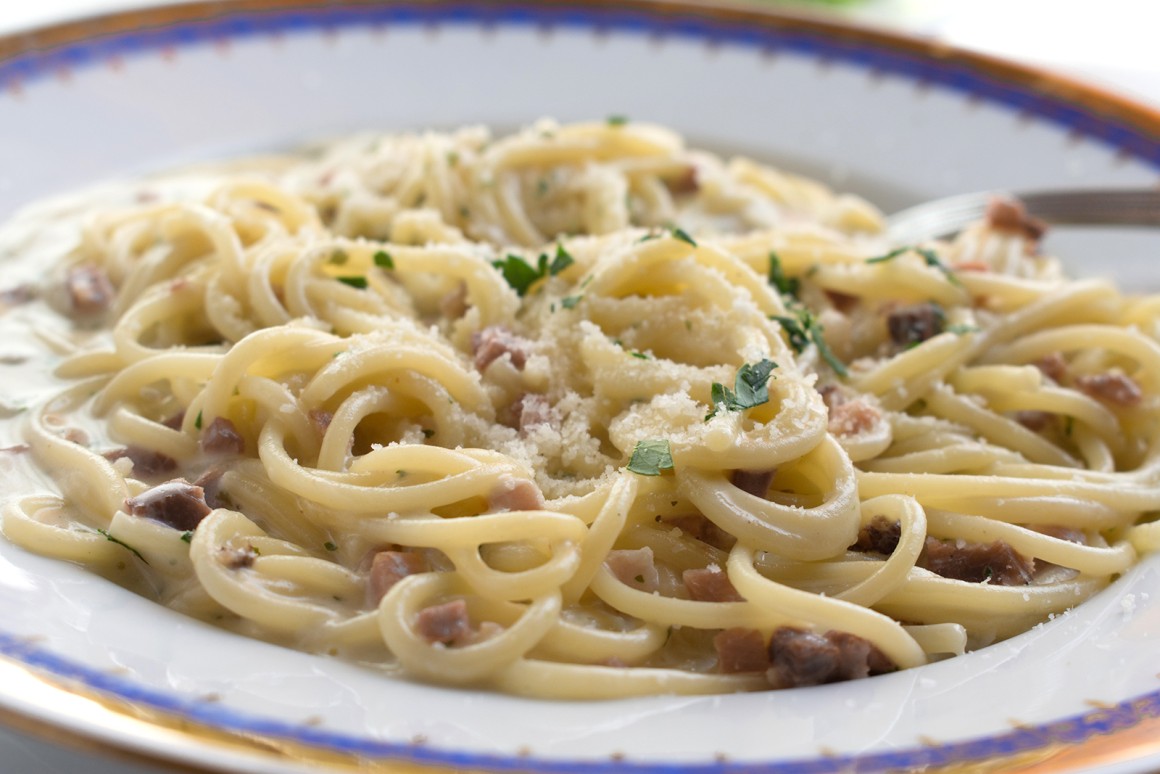Vegane Spaghetti Carbonara
