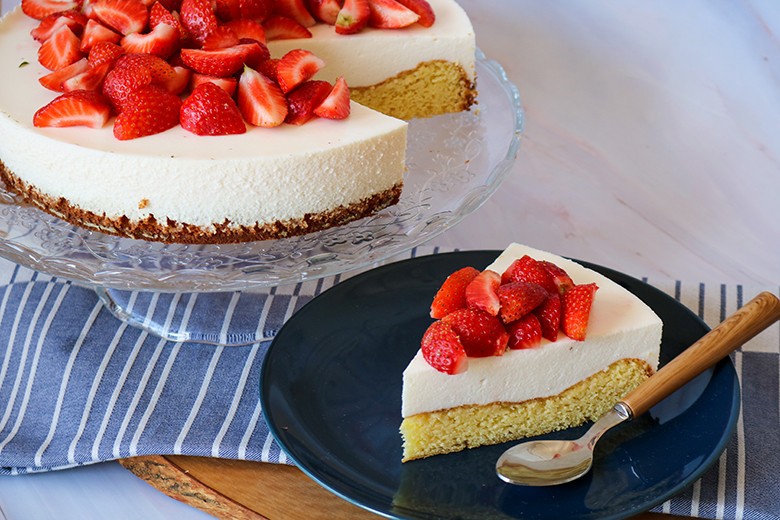 Erdbeertorte