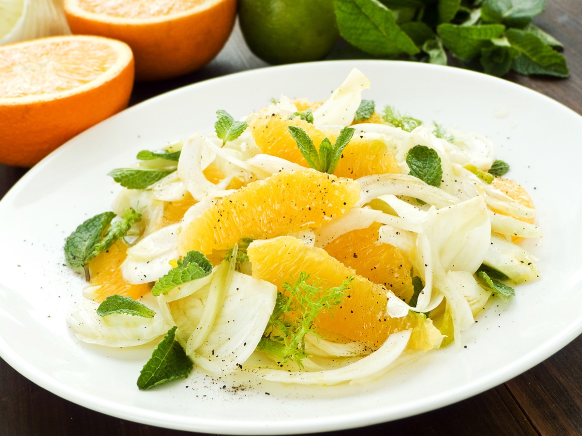 Orangen-Fenchel-Salat