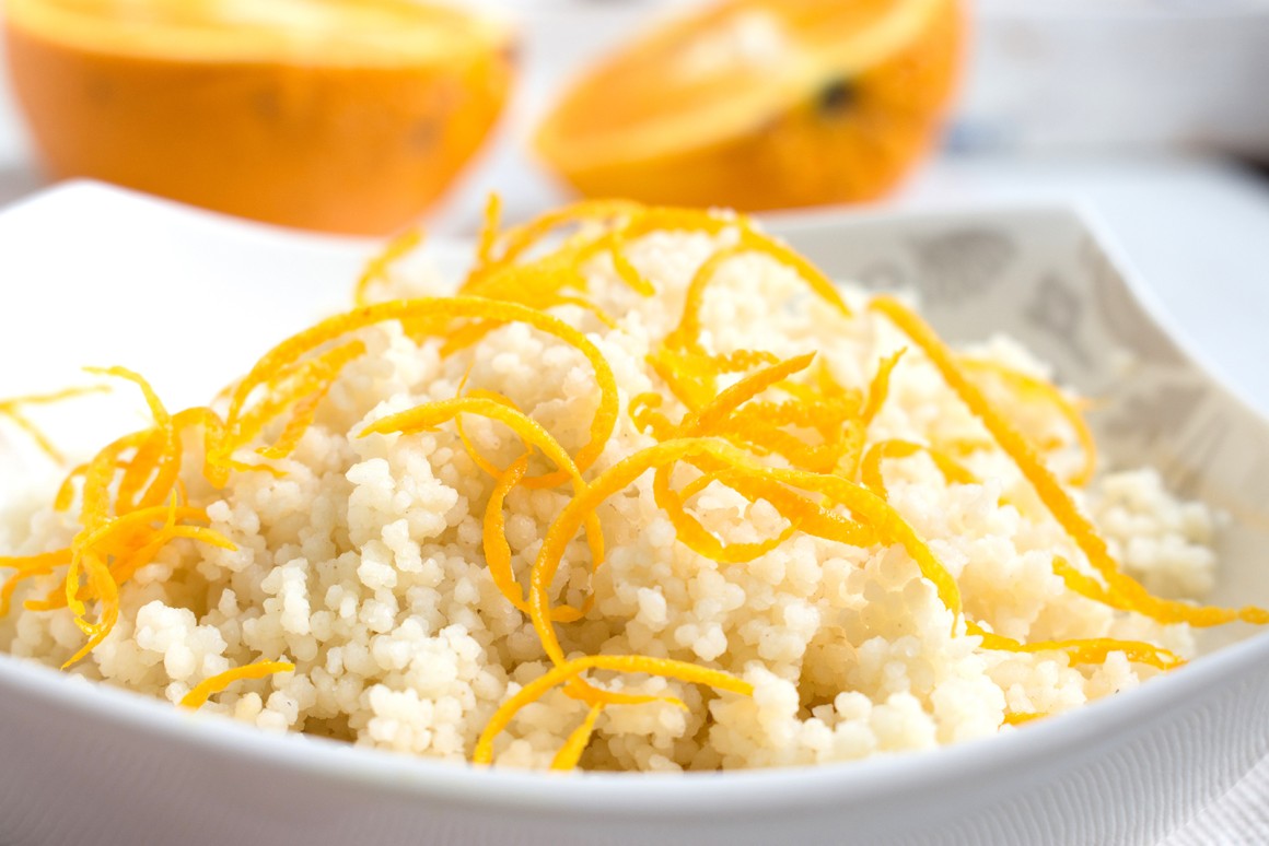 Orangen-Couscous