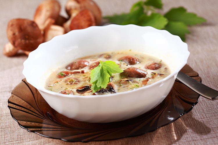 Champignoncremesuppe