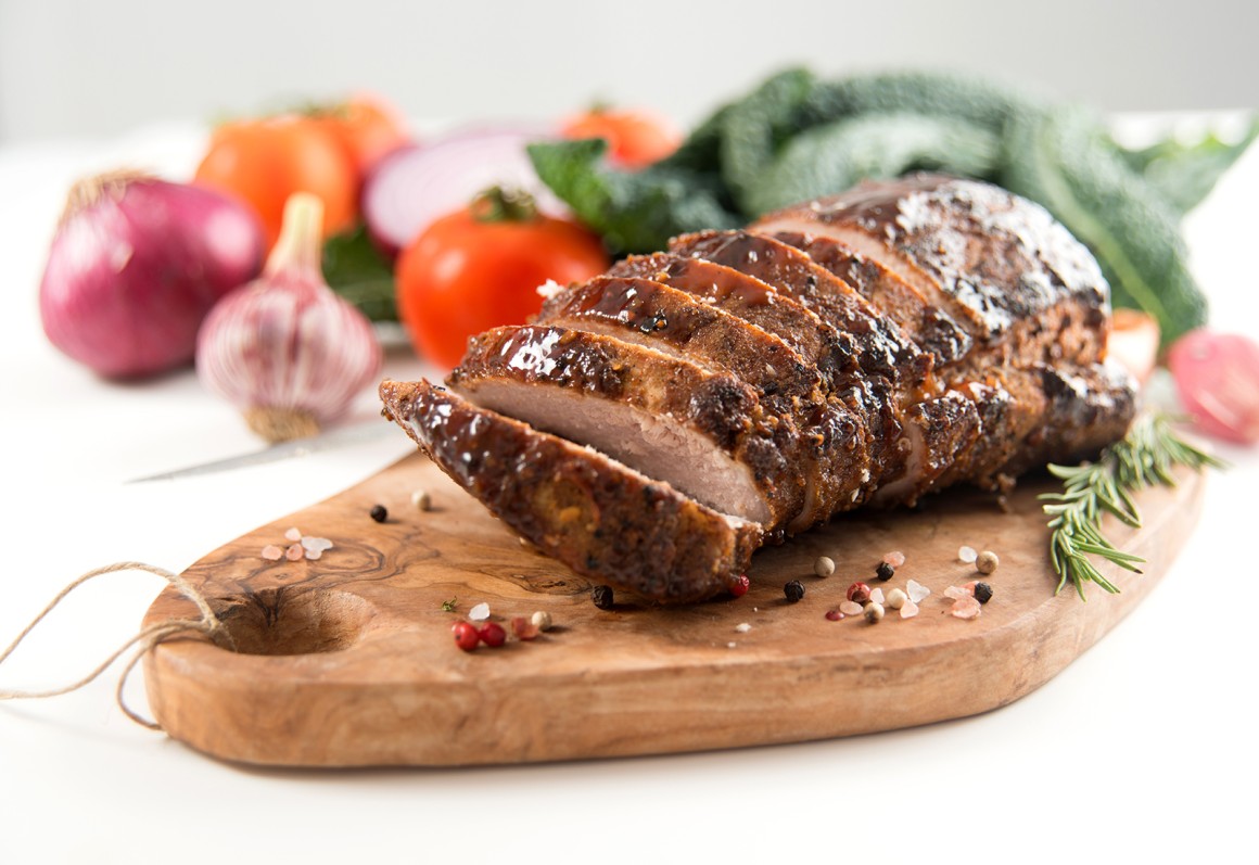 Gegrillte Schweinelende
