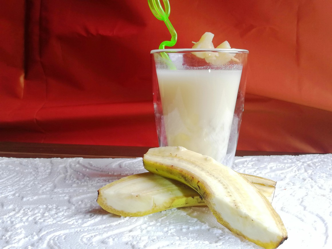 Batida de Banana Cocktail Rezept