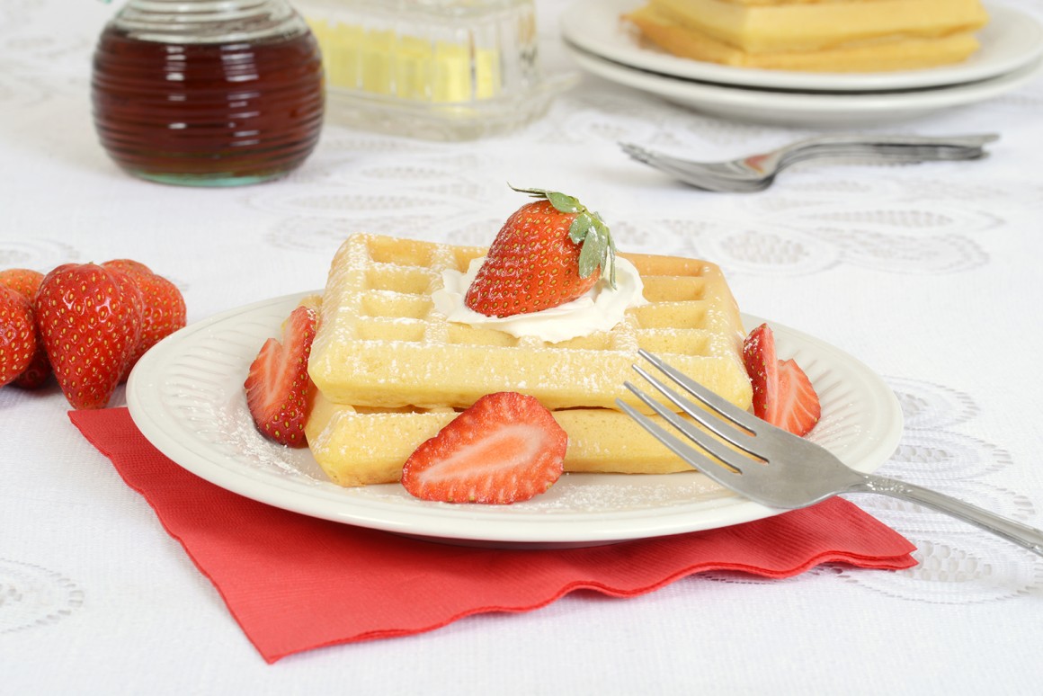 Buttermilchwaffeln