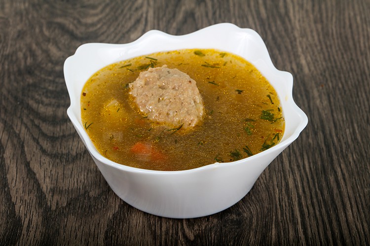 Gänsekleinsuppe