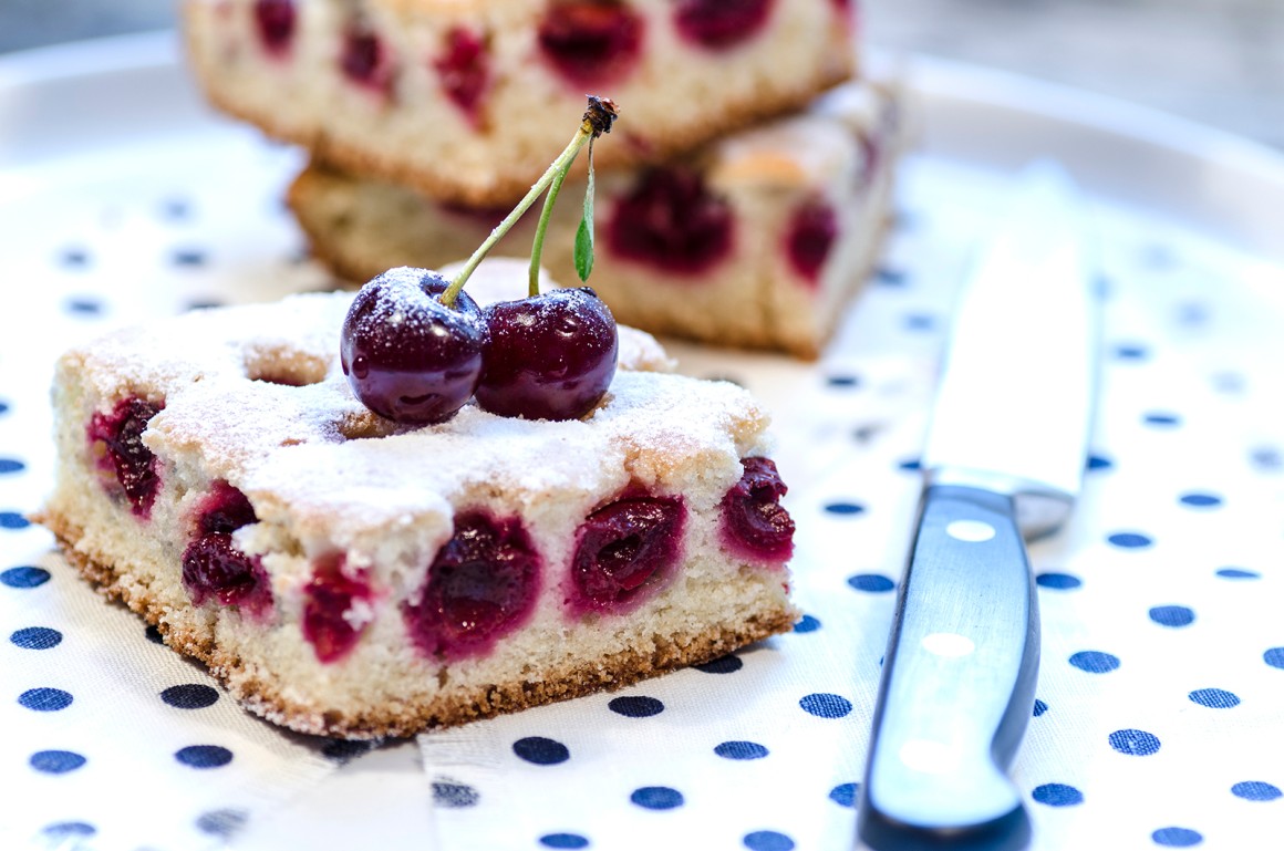 Kirschkuchen mit Joghurt