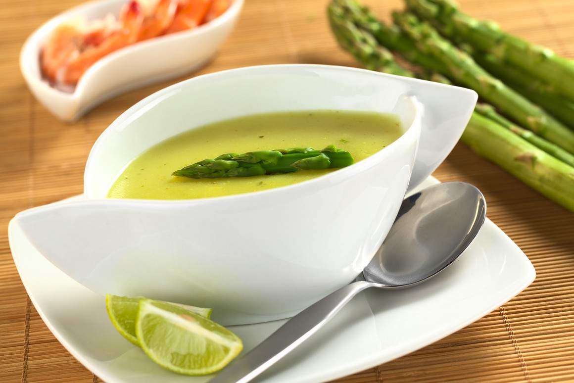 Spargelcremesuppe