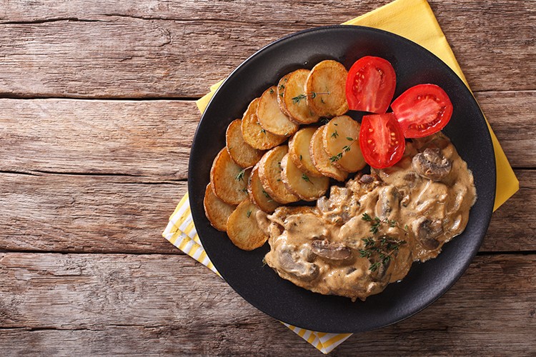 Jägerschnitzel