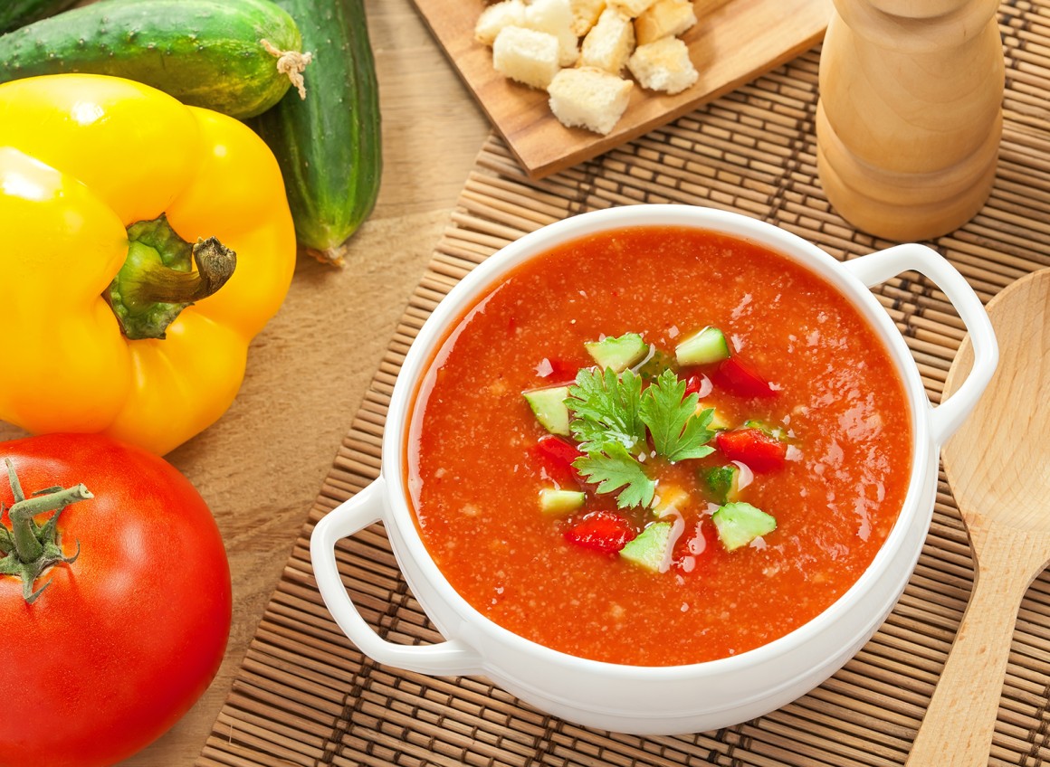 Heiße Gazpacho
