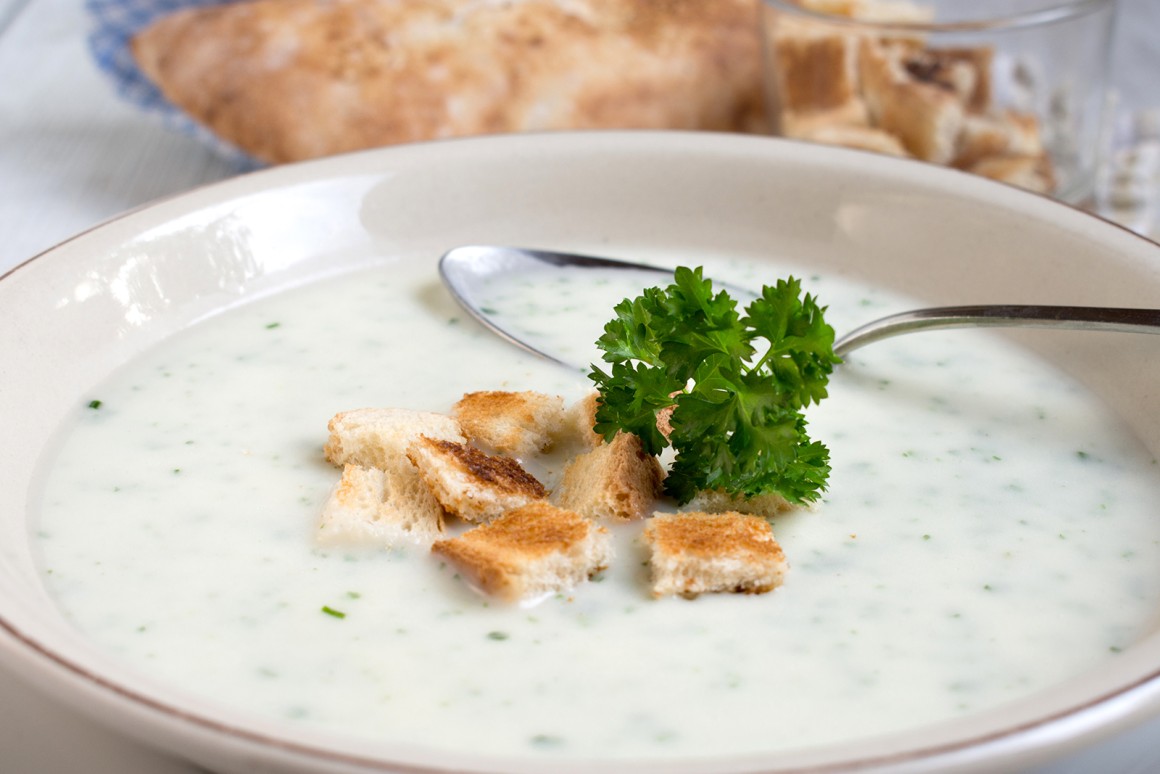 Kräutercremesuppe
