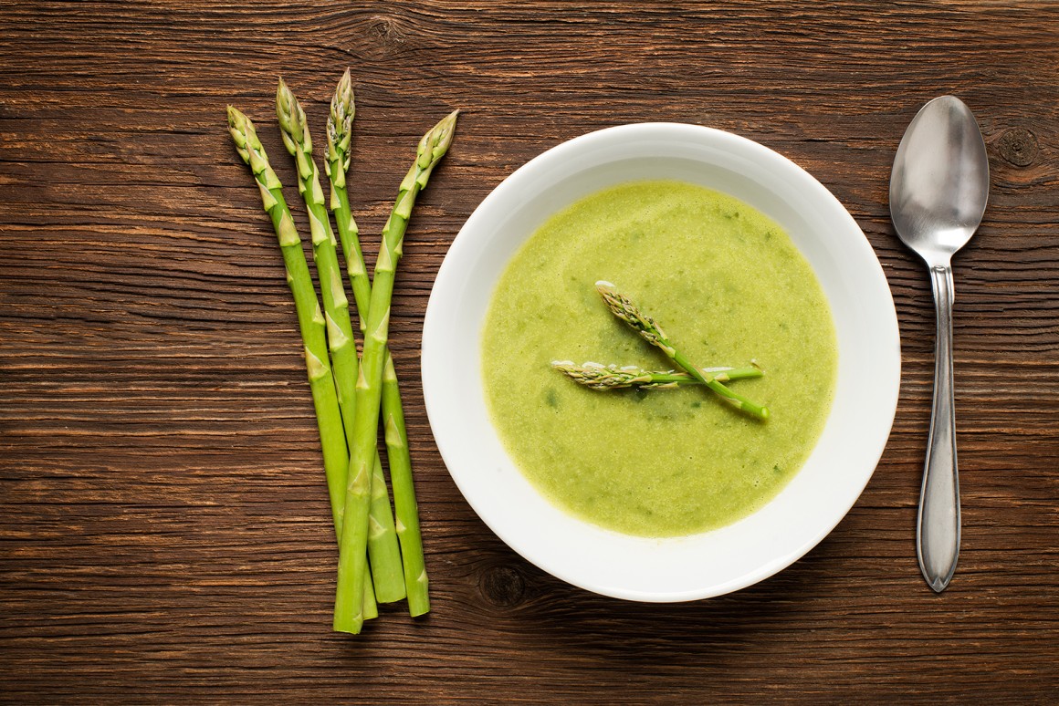 Spargelsuppe - Rezept