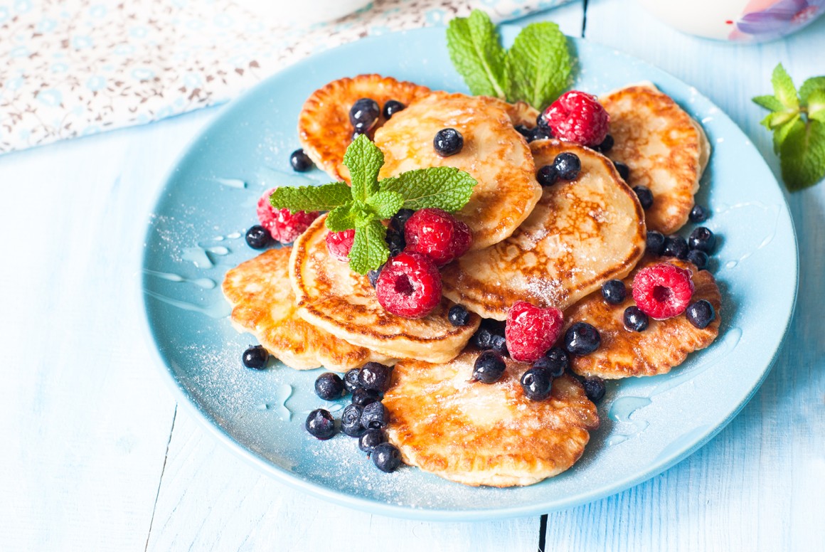 Plinsen mit Buttermilch