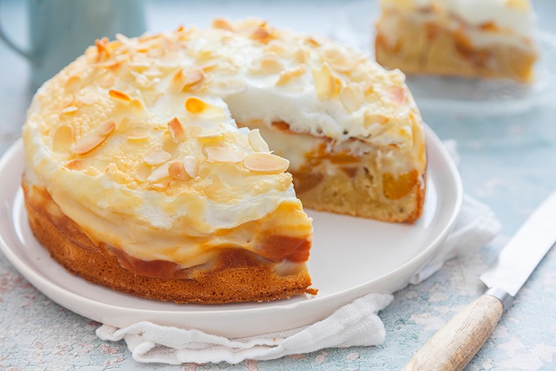 Pfirsichtorte