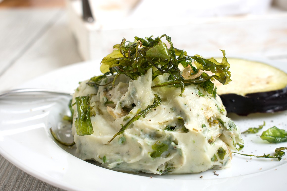 Rucola-Kartoffelpüree