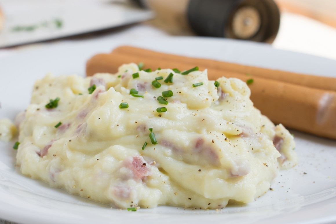 Stampfkartoffeln mit Buttermilch - Rezept