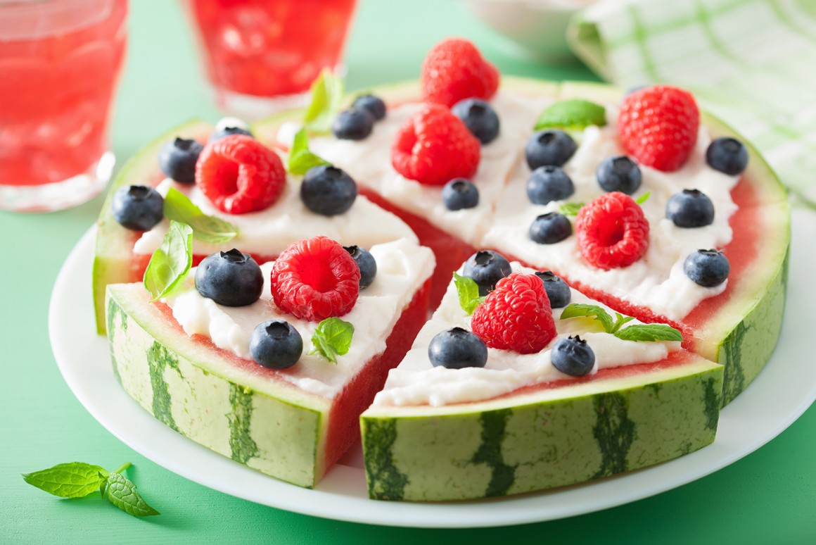 Melonenpizza