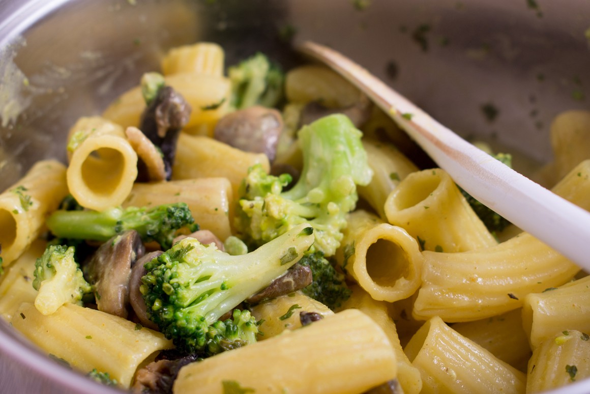 One-Pot-Pasta mit Brokkoli