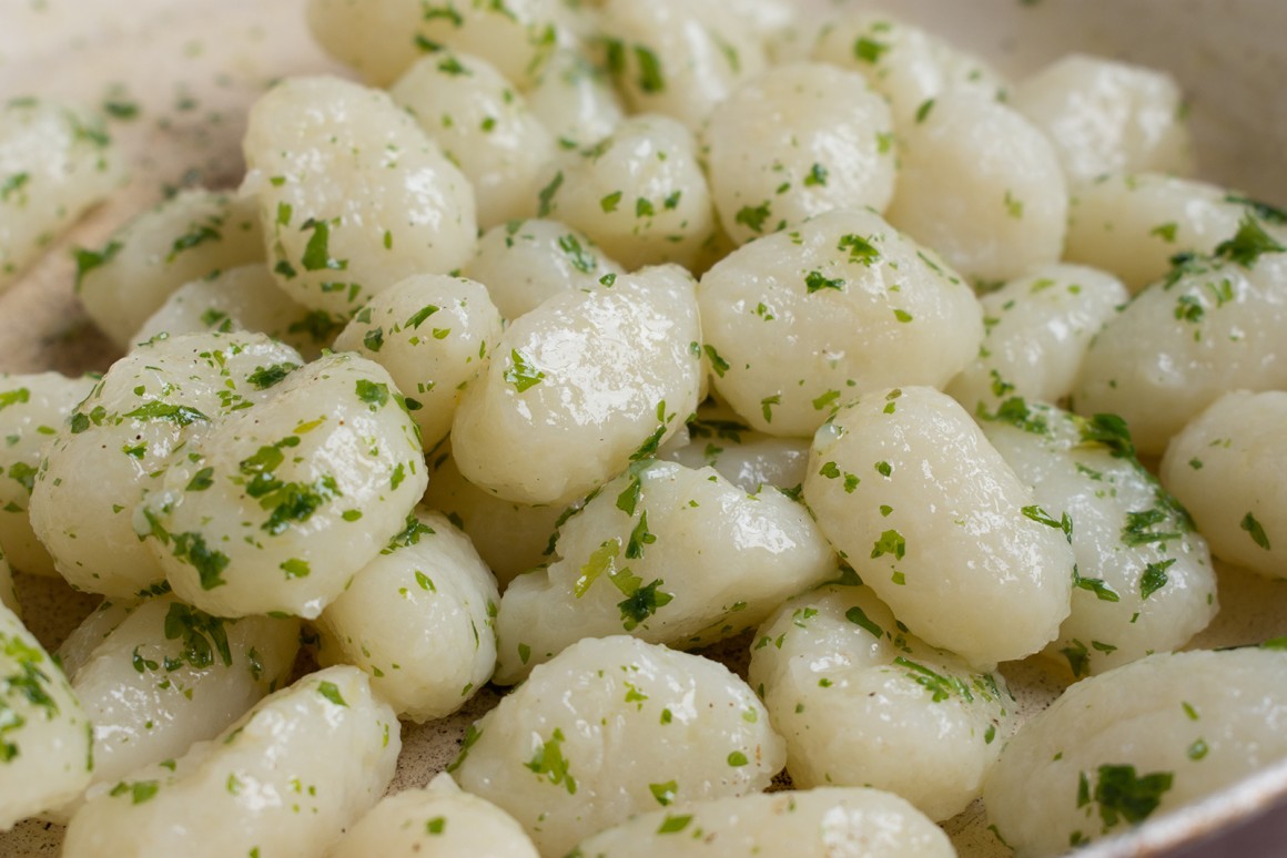 Ricotta-Gnocchi mit Petersilienbutter - Rezept