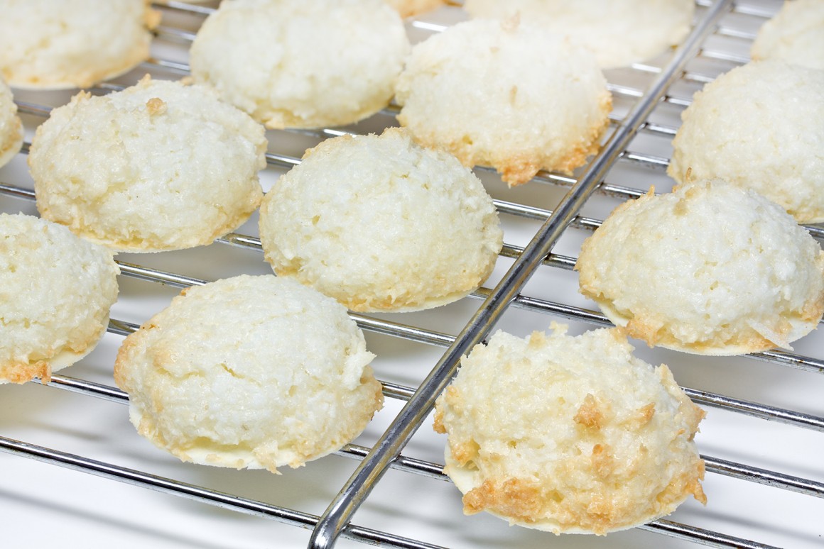 Karibische Kokosmakronen