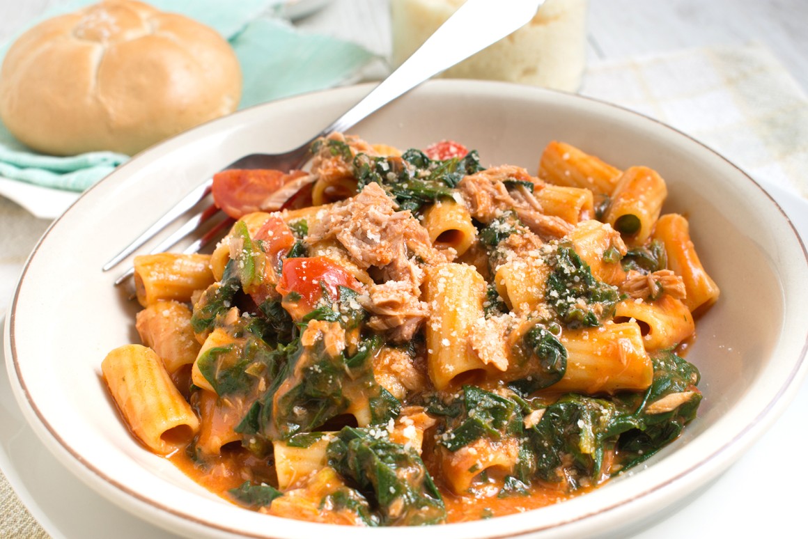 Penne in Thunfisch-Sauce