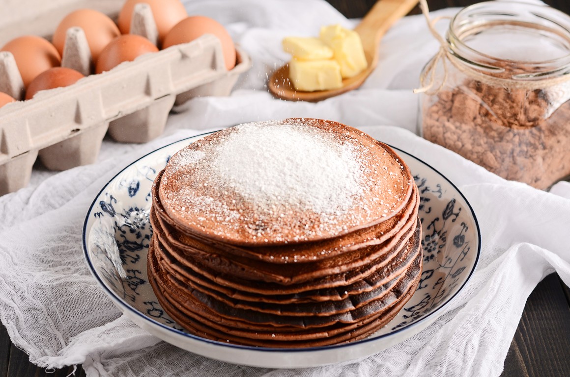 Schoko-Pancakes