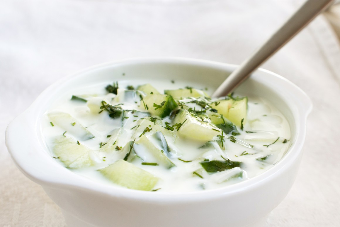 Gurkenkaltschale - Rezept