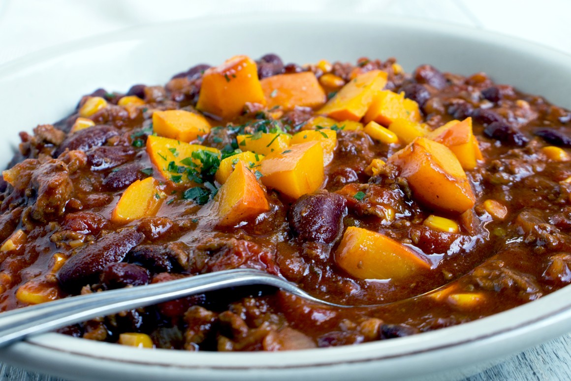Chili con Kürbis