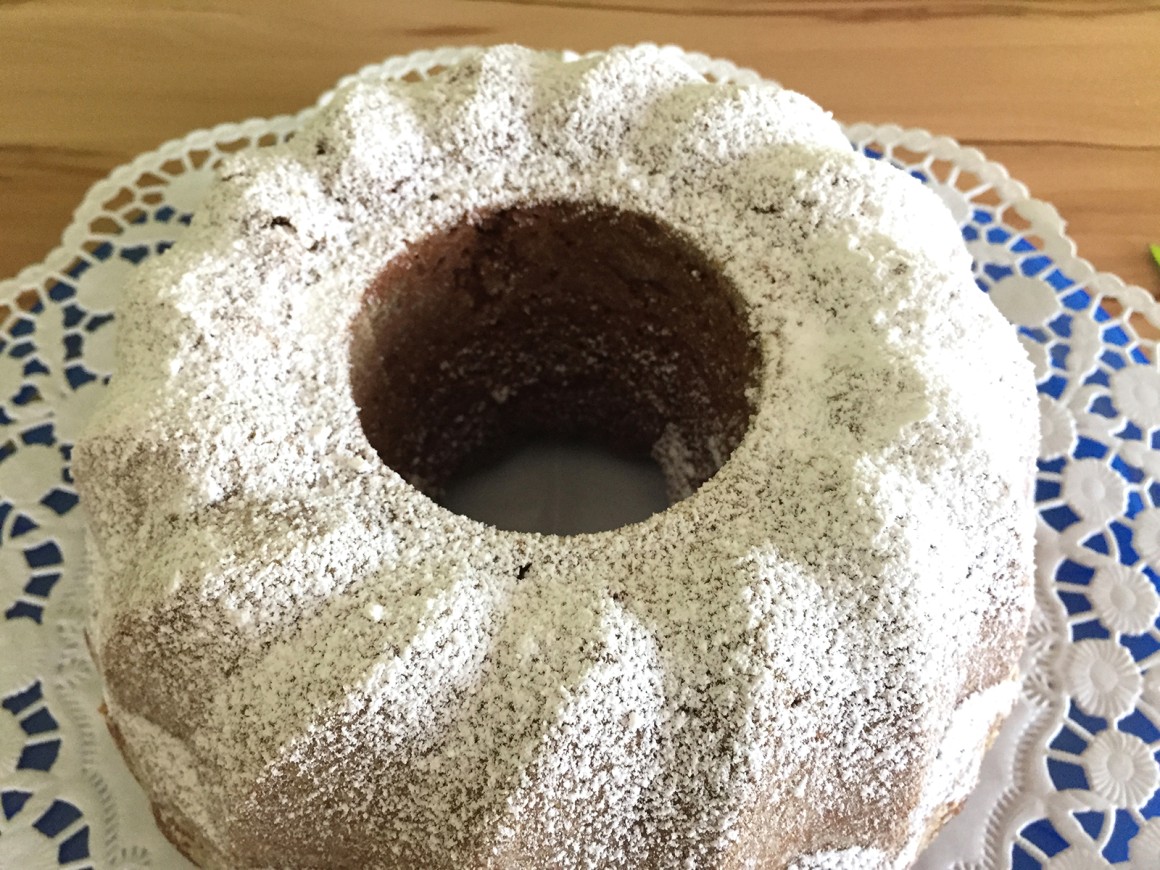 Napfkuchen mit Joghurt und Kakao