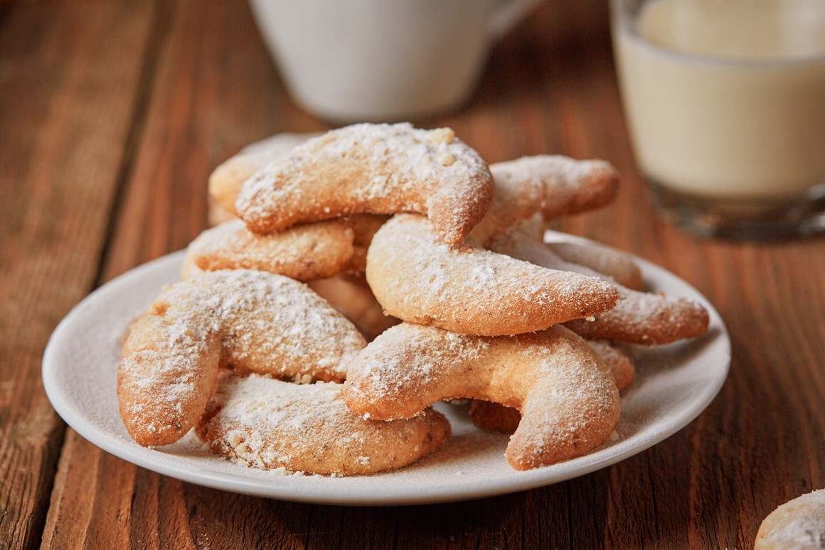Vanillekipferl mit Stevia