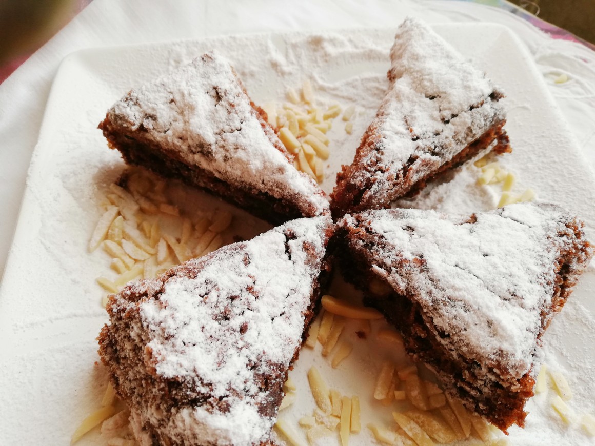 Schokokuchen mit Muskatkürbis