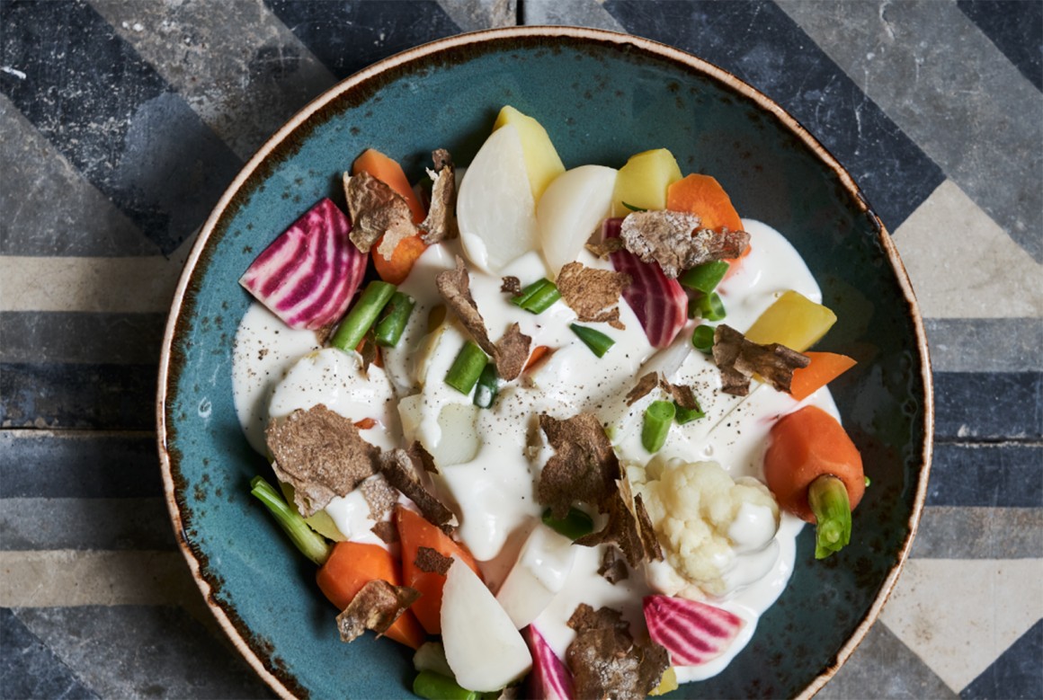 Schnüüsch mit getrockneter Kartoffelschale