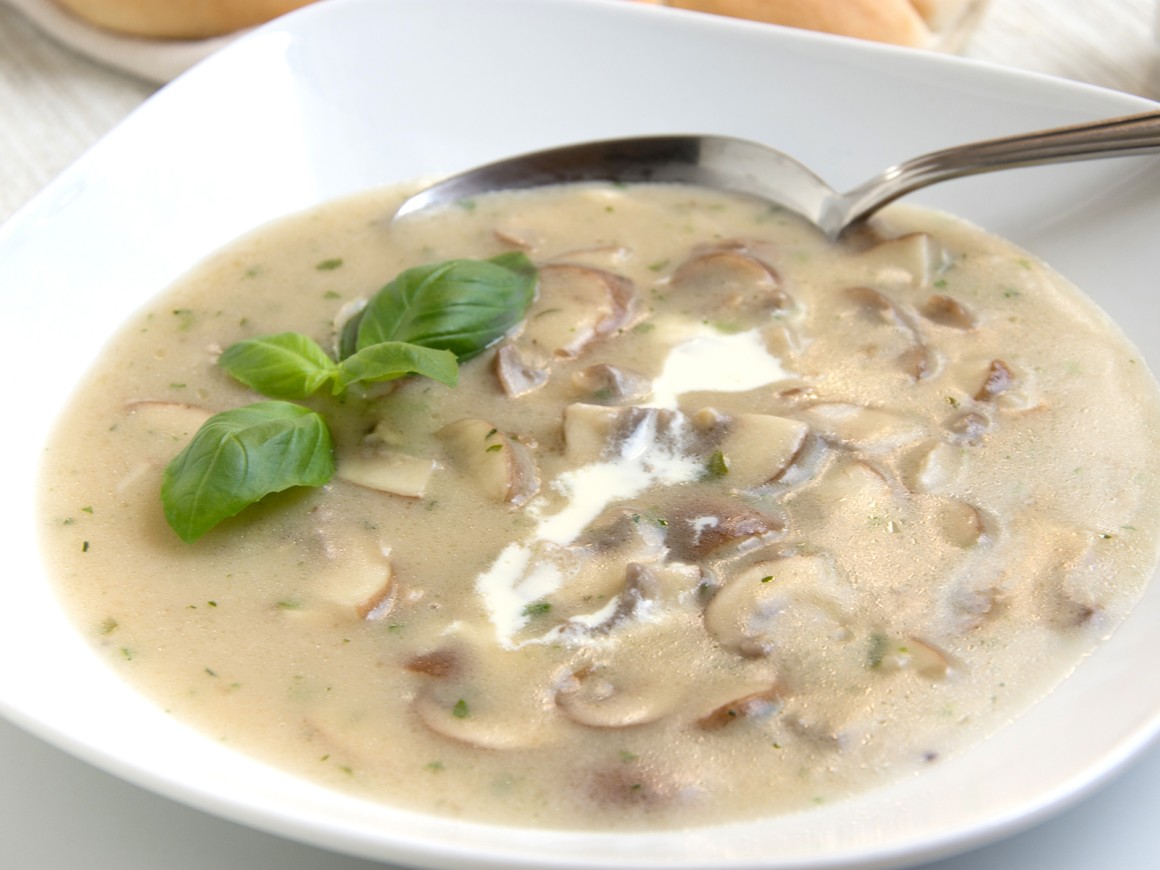 Champignon-Cremesuppe