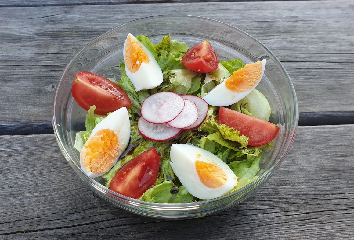Einfacher Sommersalat