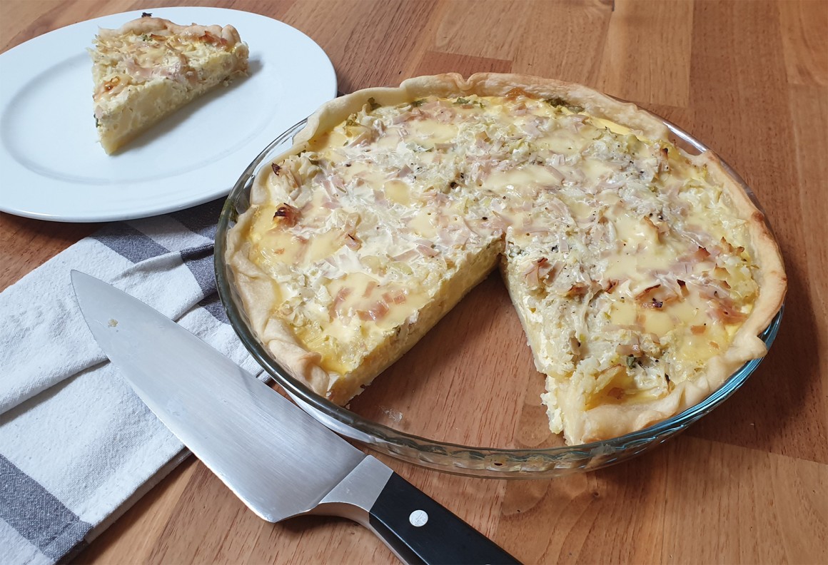 Schinken Käse Tarte