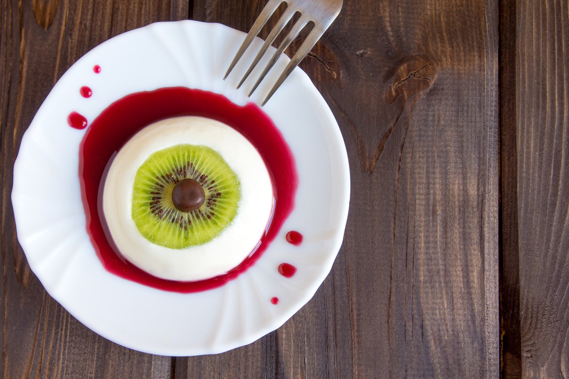 Halloween Panna Cotta