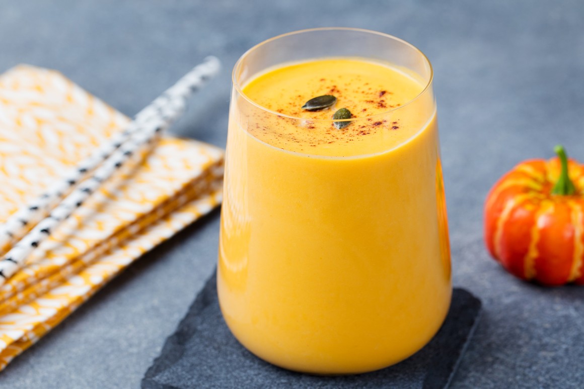 Veganer Kürbis-Smoothie