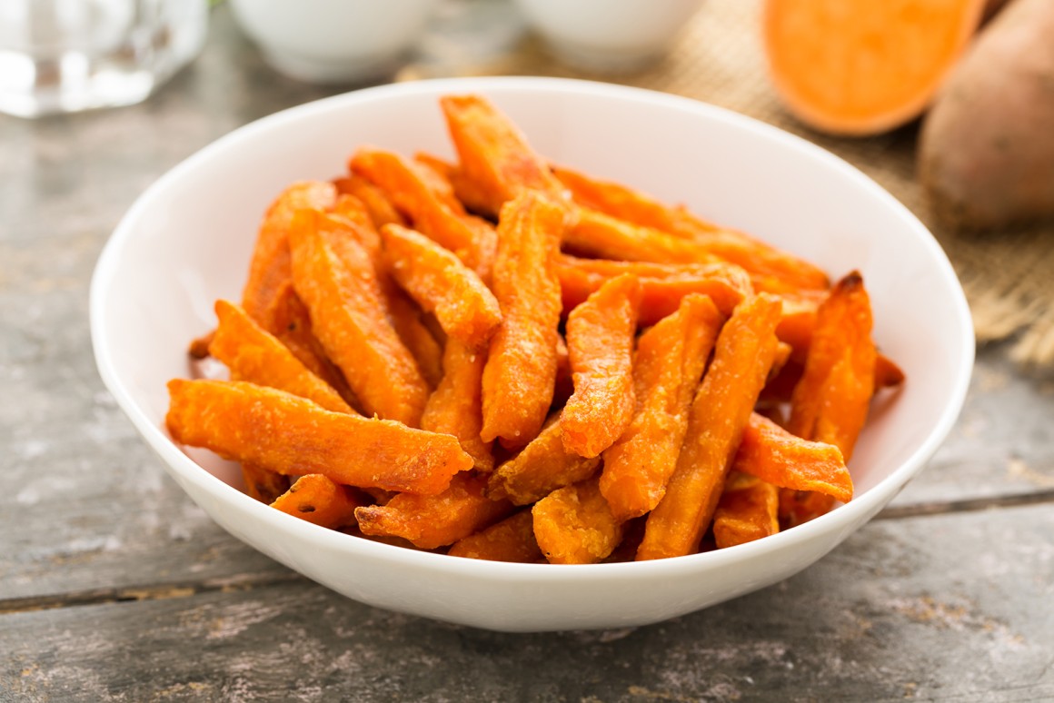 Süßkartoffelpommes